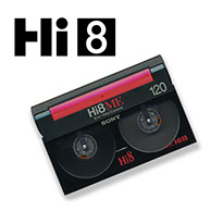 Hi8 ir Video8 kasetės